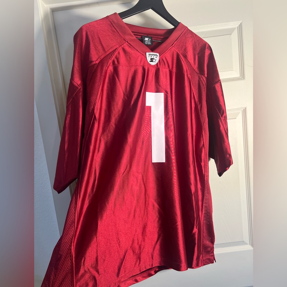 STARTER Red Team Jersey Oklahoma Spooners 2XL